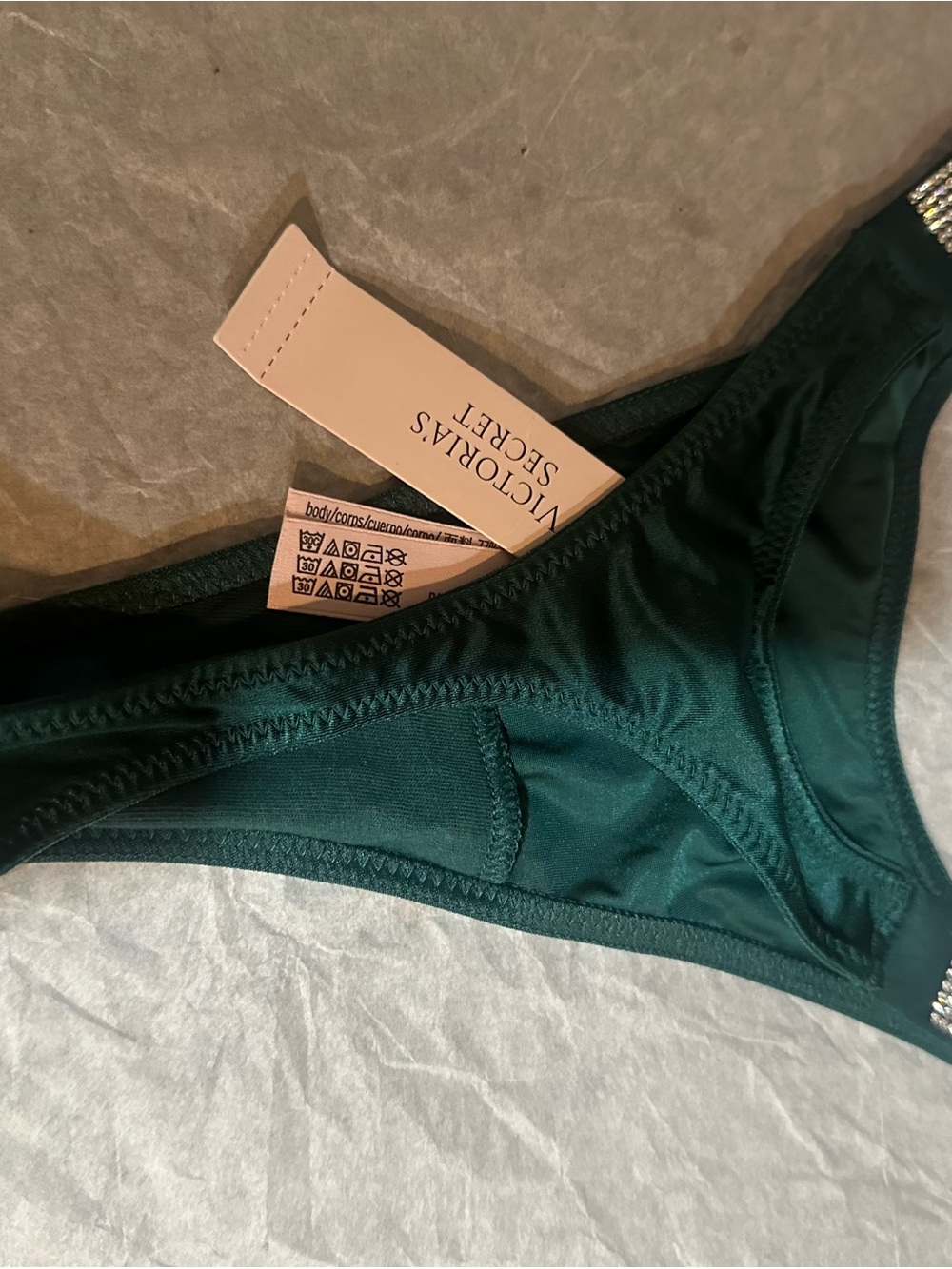 Victoria's Secret Deep Emerald Green Panty